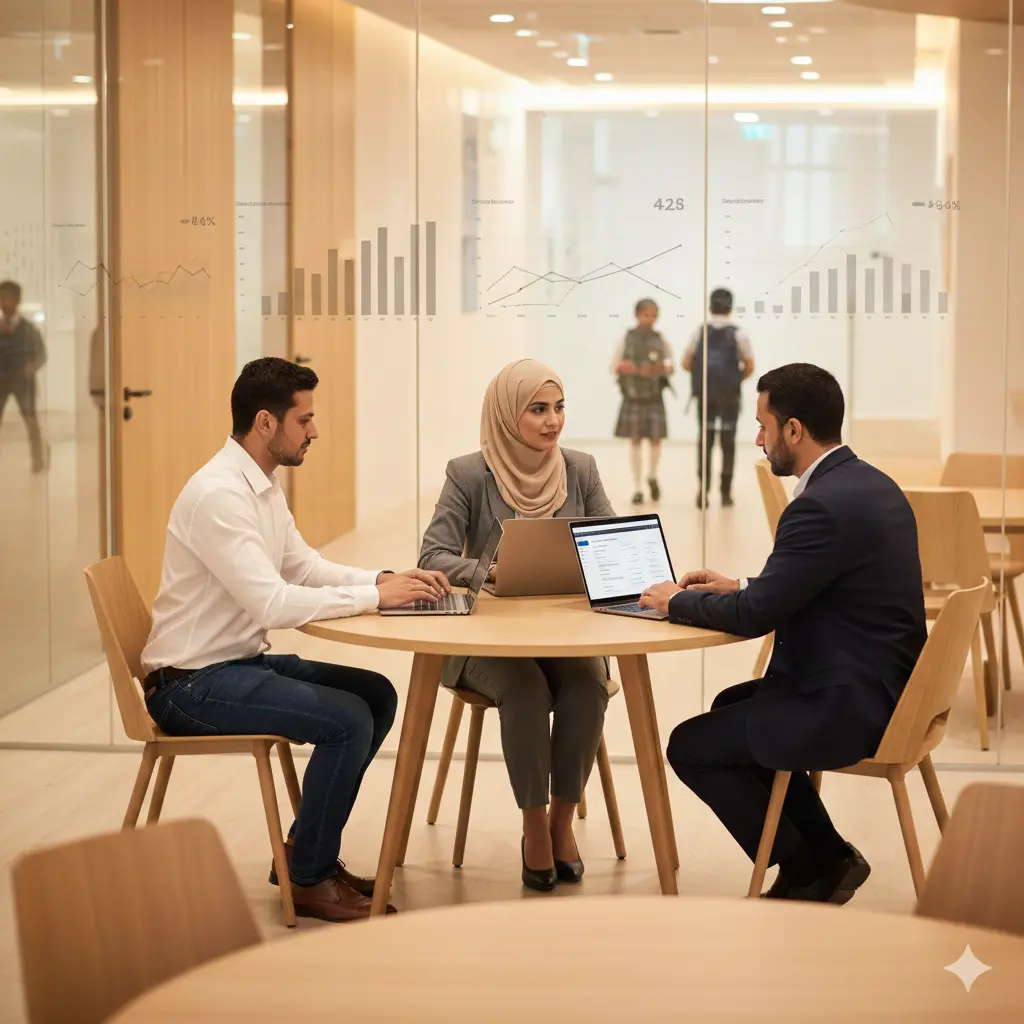 Education Automation Illustration