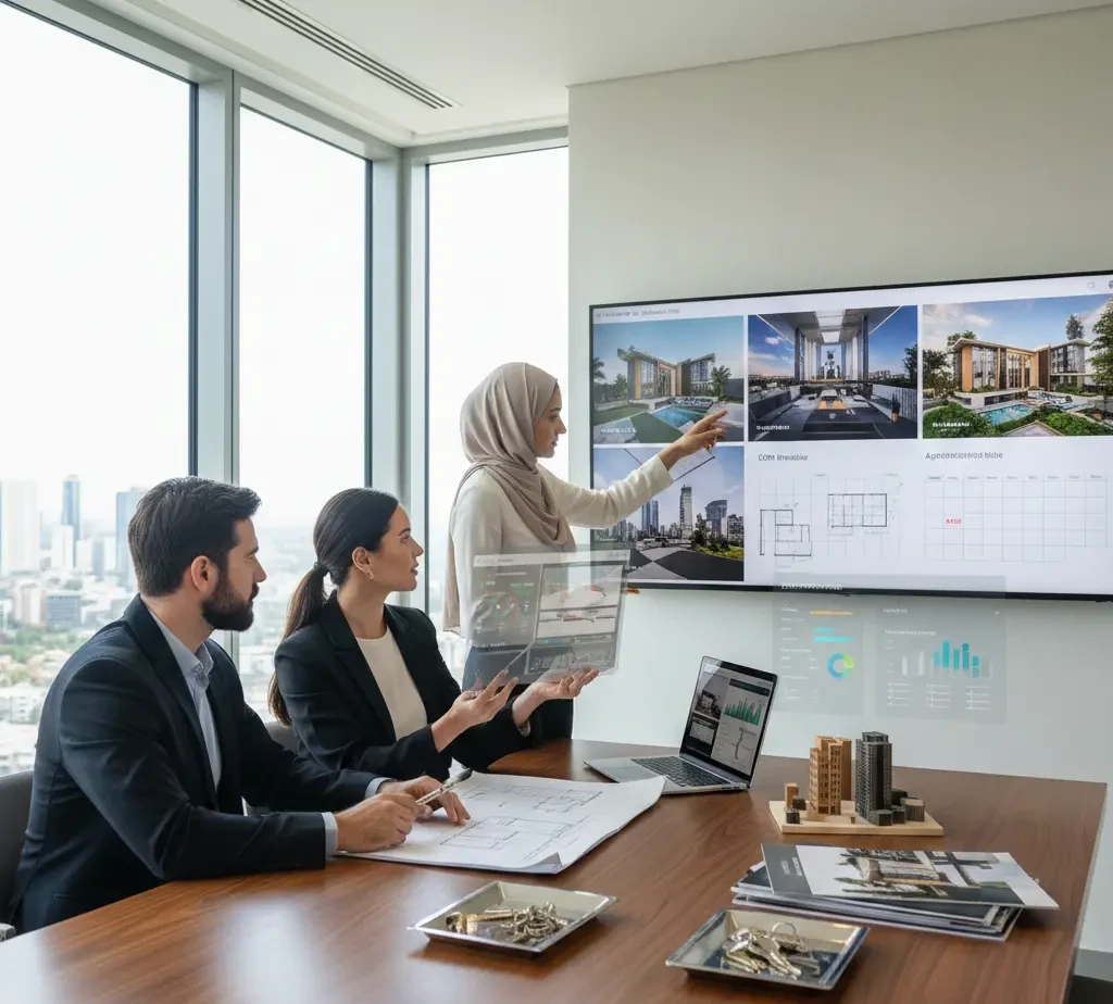 Real Estate Automation Illustration